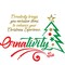 Ornativity Christmas Décor Candle Holder – Xmas Themed Candle Holder Centerpiece Decorations with Red and Gold Berries and Evergreens